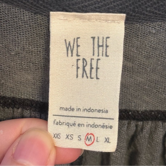 Free People Rush Hour Peasant Top in Gray - Picture 4 of 4